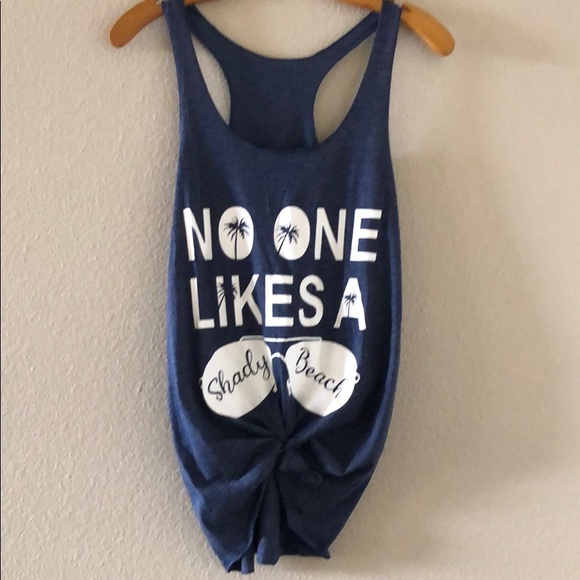 No One Likes A Shady Beach Tank Small - Picture 5 of 7